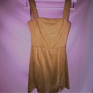 Francesca’s boutique- Mi Ami medium velour dress with straps new without tags